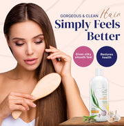 Nora Ross Garlic Extract Conditioner with Sesame Seed Oil – Deep Hair Conditioner for Dry, Damaged Hair – Paraben-Free Hydrating & Conditioning Treatment for Men & Women – 32oz