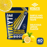 Vitalyte Electrolyte Powder Drink Mix, Isotonic Electrolyte Hydration Mix, Gluten Free Post Workout Powder Mix, Pack of 1, 35 oz., Cranberry Frost Flavor