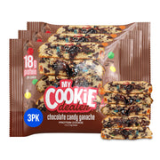 My Cookie Dealer Protein Cookies, Variety Pack (5-Pack, 2.2oz Each) - 15-17g of Protein per Cookie - Individually Wrapped Travel Snacks