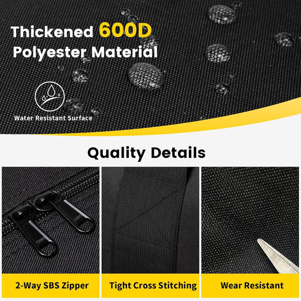 Vorspack Extra Large Duffle Bag for Travel - 100L Duffel Bag for Men Gear Bag for Storage Foldable Weekender Bag for Overnight Camping - Black