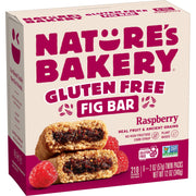 Nature’s Bakery Gluten Free Fig Bars, Blueberry, Real Fruit, Vegan, Non-GMO, Snack bar, 6 boxes with 6 twin packs (36 twin packs)