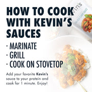 Kevin's Natural Foods Paleo Simmer Sauce Variety Pack - Stir-Fry Sauce, Gluten Free, No Preservatives, Non-GMO - 3 Pack (Teriyaki/Thai Coconut/Korean BBQ)