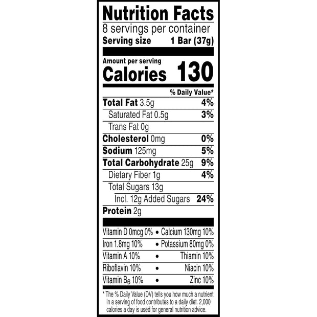 Kellogg's Nutri-Grain, Soft Baked Breakfast Bars, Cherry, Made with Whole Grain, 10.4 oz (8 Count)