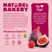 Nature's Bakery Fig Bar Minis, Raspberry, Whole Grain, Vegan Friendly, Kosher, Non-GMO, 10 Ounce (Pack of 6)