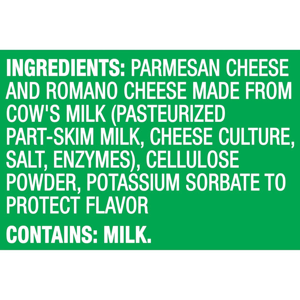 Kraft Parmesan Grated Cheese (8 oz Shaker)