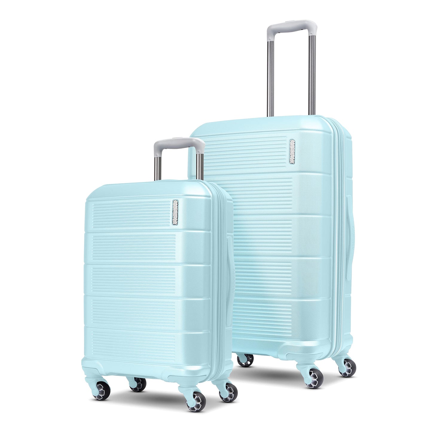 American Tourister Stratum 2.0 Expandable Hardside Luggage with Spinner Wheels, Adriatic Sea, 3-Piece Set (20/24/28)