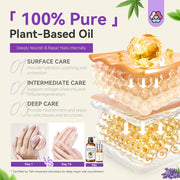 SAVILAND Cuticle Oil with Essential Oil - Nail Oil for Growth Strength Scented Essential Oils for Nails, Diffuser, Humidifiers, Skin Care, Massage, Laundry, DIY Candle, Soap Making for Women