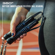 ResistaRope - A 2-in-1 Resistance Band & Jump Rope - The Ultimate Full Body Workout: Cardio and Strength and Resistance Training - Short