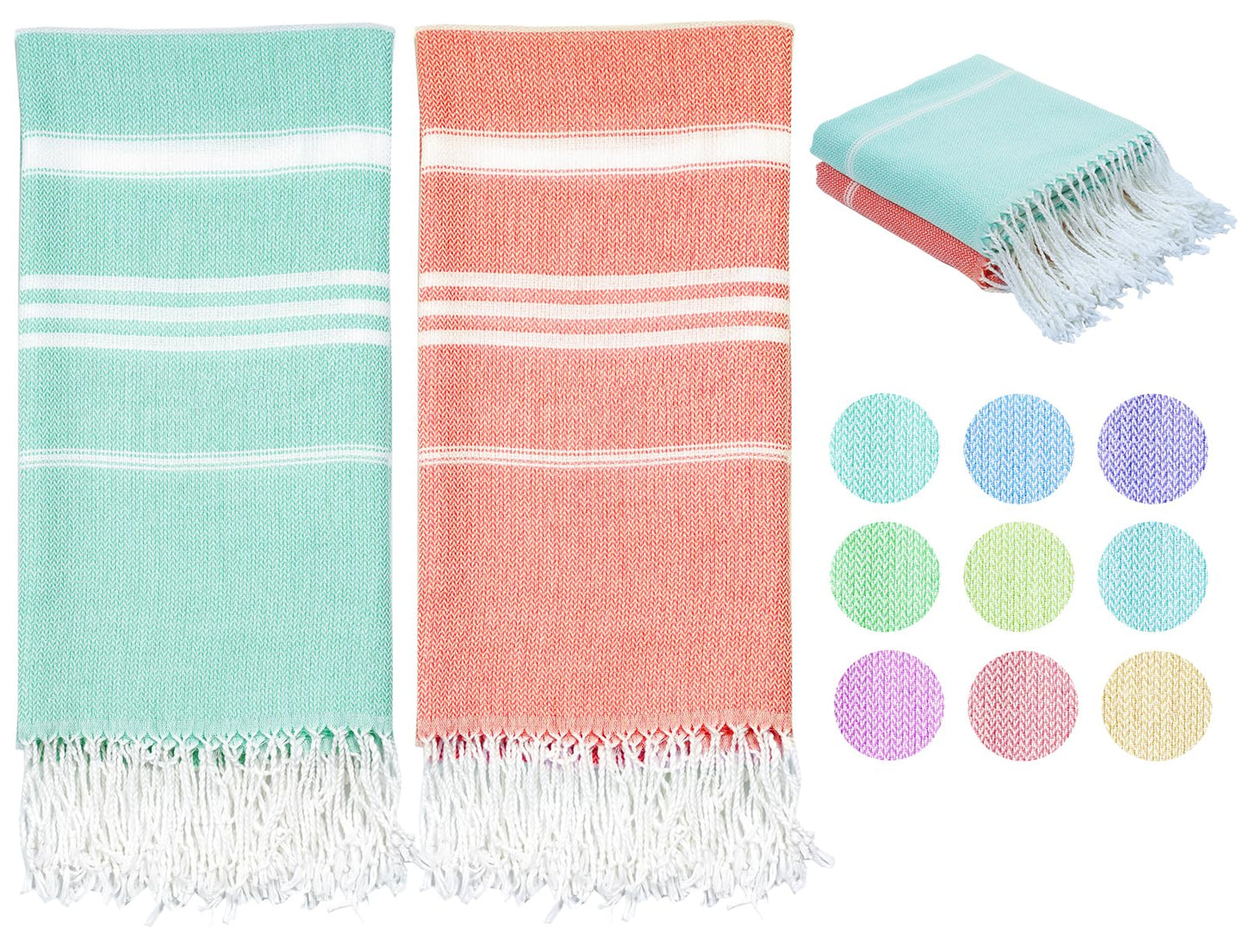 Thin Turkish Beach Towel Quick Dry Absorbent Cotton Lightweight Bath Pool Towels Extra Large Oversized Sand Free Beach Stuff Cloud Adults Gift