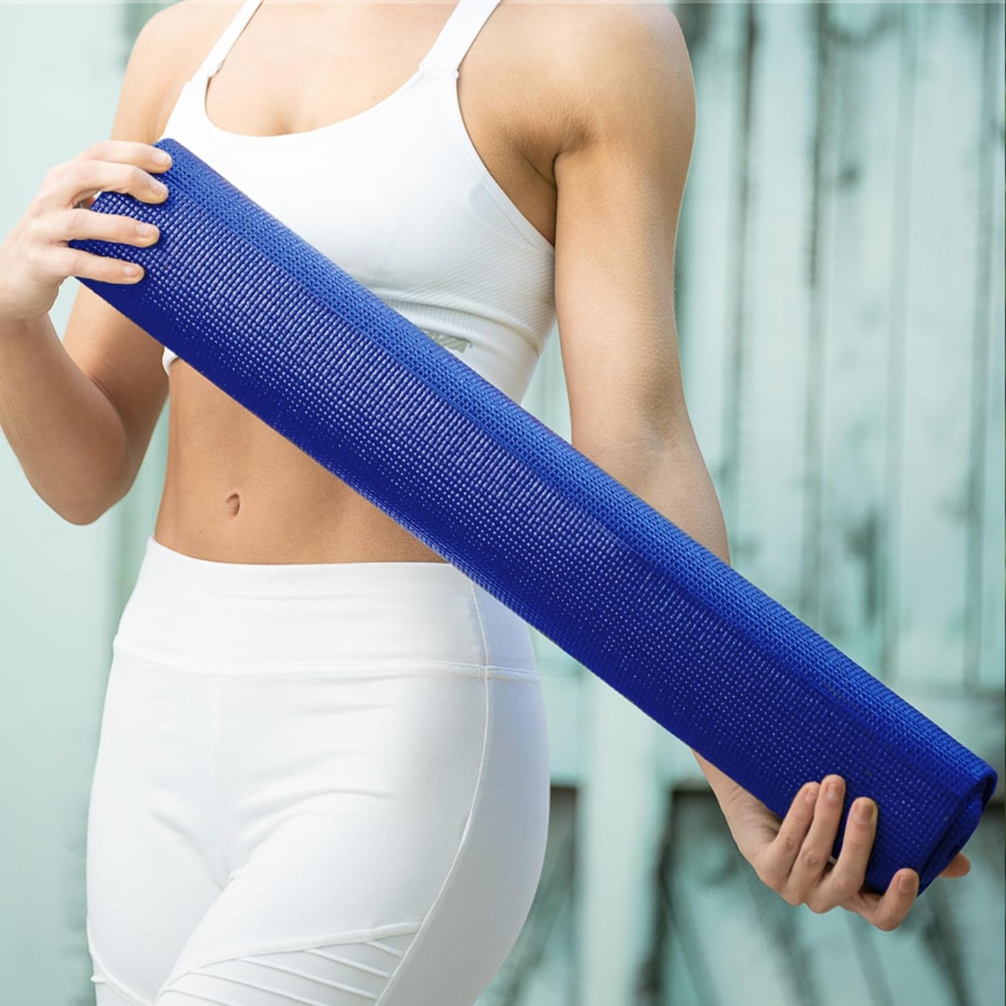 16-Pack Value Yoga Mat, 68" x 24" Non Slip Exercise Mat, 3.5mm Thick Gym Mat, Bulk Non Toxic Yoga Mats for Schools and Studios