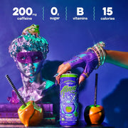 New Alani Energy Drinks Witches Brew, Dream Float, Hawaian Shaved Ice Variety Pack, Sugar-Free, Low-Calorie, 200mg Caffeine, Energy Boost Drink 12 fl oz (Pack of 6)