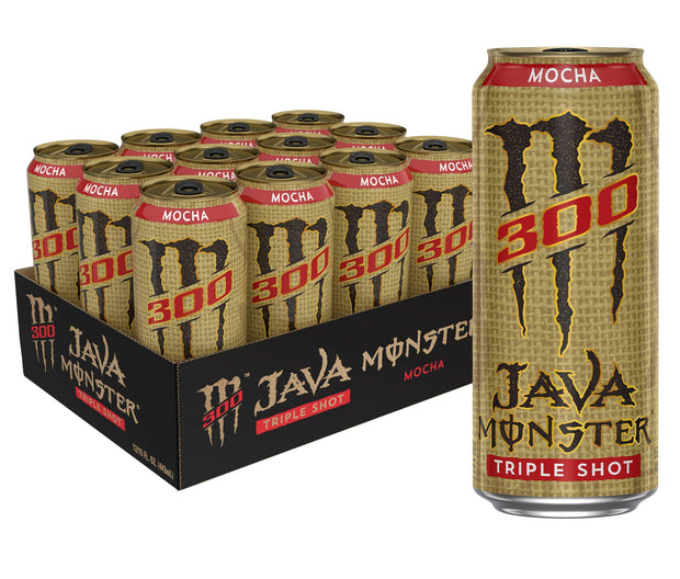Java Monster Irish Creme, Coffee + Energy Drink, 15 Ounce (Pack of 12)