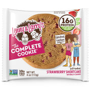 Lenny & Larry's The Complete Cookie, Strawberry Shortcake Limited Edition, Soft Baked, 16g Plant Protein, Vegan, Non-GMO, 4 Ounce (Pack of 12)