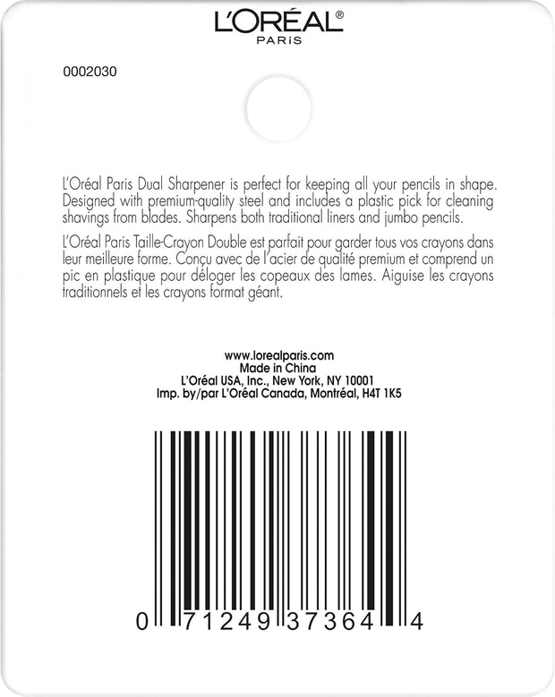 L'Oreal Paris Cosmetics Infallible Eye Makeup Pencil Sharpener