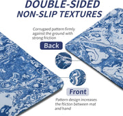 Yoga Mat, Exercise Yoga Mat Print with Non-Slip Design, Professional TPE Exericise Mat, 72" x 24" Multi-Purpose Workout Mat for Women, Pilates Fitness and Floor Exercises