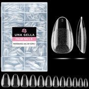 UNA GELLA Solid Nail Glue Gel Soft Gel Nail Tips Glue 15ml Lamp Curing Needed Solid Soak Off Glue Super Strong Nail Glue For Fake Acrylic Nails Extension Press On Nails