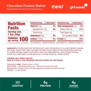 think! Girl Scout Minis, Chocolate Peanut Butter,15 Count