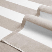 LULUHOME Large Oversized Beach Towel - Big Cotton 36 x 70 Inch Striped Pool Towel, Large Cabana Soft Swimming Towel for Adult Men Women,Chiffon