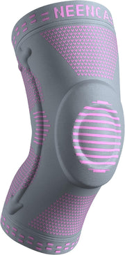 NEENCA Professional Knee Brace for Pain Relief, Medical Knee Support with Patella Pad & Side Stabilizers, Compression Knee Sleeve for Meniscus Tear, ACL, Joint Pain, Runner, Workout - FSA/HSA Eligible