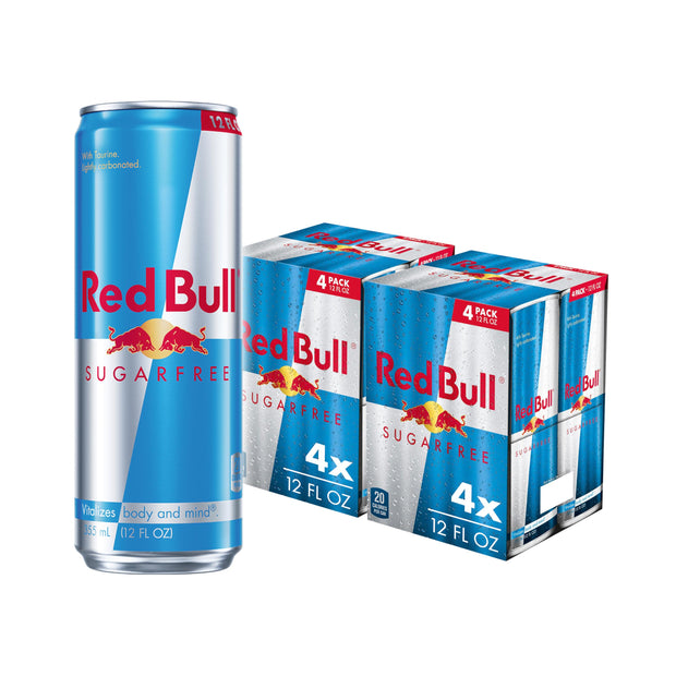Red Bull Pink Edition Sugar Free Energy Drink, Wild Berries, 8.4 fl. oz., Pack of 8 cans, with 80mg Caffeine, Taurine & B Vitamins