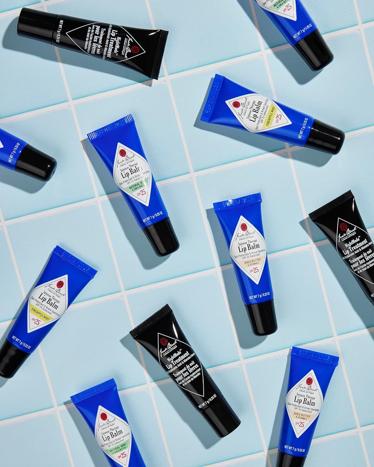 Jack Black Intense Therapy Lip Balm - Jack Black Lip Balm SPF 25 Sunscreen, SPF Lip Balm for Chapped Lips, Lip Sunscreen, Lip SPF, Lip Moisturizer for Dry Lips, Lip Balm with SPF, Lip Protection