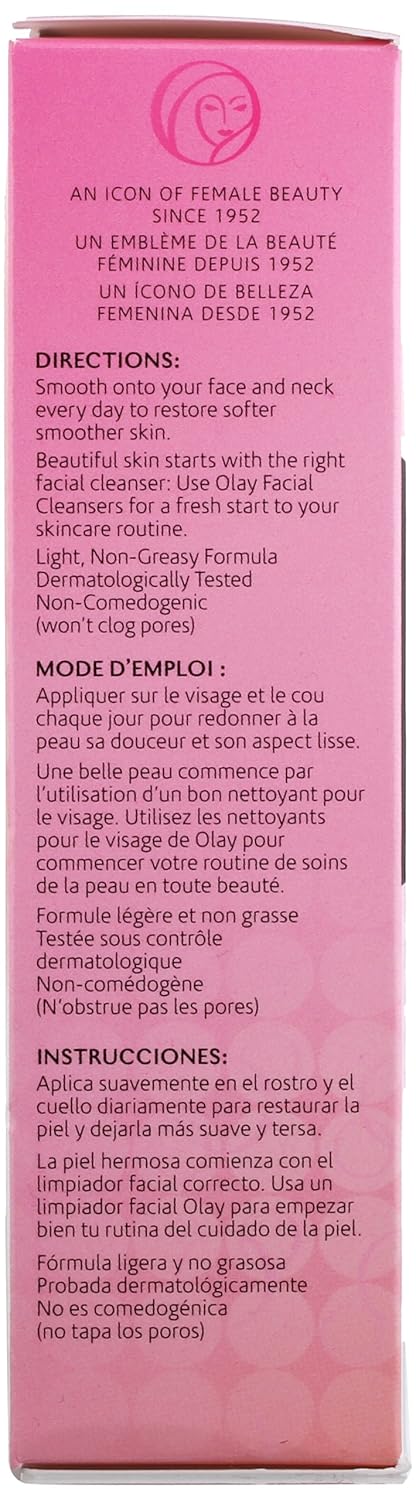 Olay Active Hydrating Beauty Fluid Lotion, Original, 6.0 Fl Oz