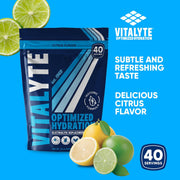 Vitalyte Electrolyte Powder Drink Mix, Isotonic Electrolyte Hydration Mix, Gluten Free Post Workout Powder Mix, Pack of 1, 35 oz., Cranberry Frost Flavor