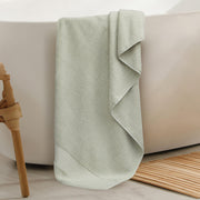 Ultra Soft & Plush Viscose from Bamboo Bath Towels - 700 GSM Luxury Bath Towels - 6 Piece Set - Super Absorbent & Quick Drying (Eucalyptus Green)