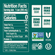 Zevia Zero Sugar Soda, Rainbow Variety Pack, 12 oz Cans (24-Pack) – Naturally Sweetened, Non-GMO Project Verified, Gluten-Free, Vegan