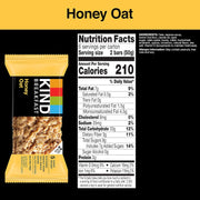 KIND Breakfast Bars, Variety Pack, Honey Oat, Almond Butter, and Peanut Butter, Healthy Snacks, Gluten Free, 3-8g Protein, 18 Count