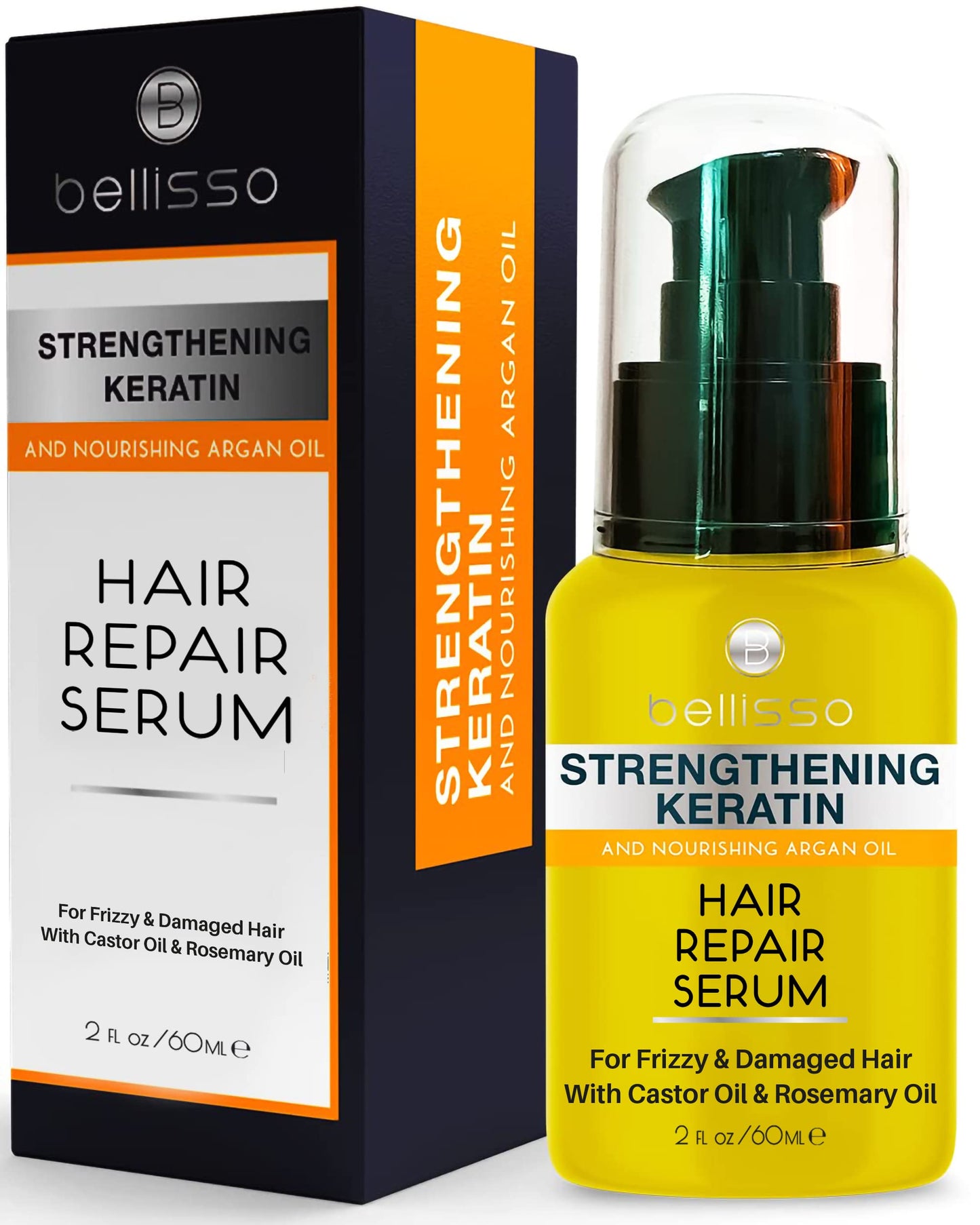 Biotin Hair Thickening Serum for Men and Women - Intense Strengthening Treatment Product with Natural Botanical Oil Blend to Help Boost Thin Hair - Repair Thinning Hair, Increase Volume and Shine