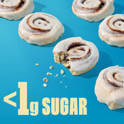 Legendary Foods Cinnamon Roll 22g Protein Bars – Gluten-Free, Low Carb Meal Option – Sweet Zero Sugar Snack, Keto-Friendly – 10-Pack High Protein Pre- or Post-Workout Nutrition Bars