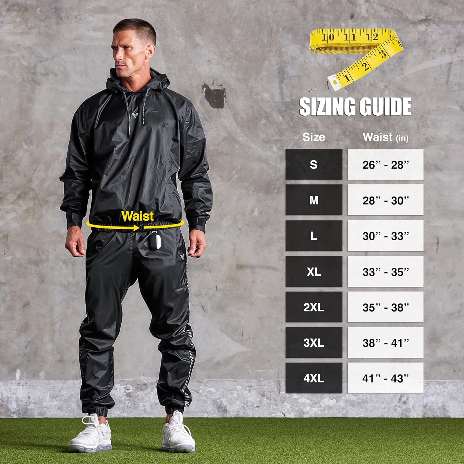 Elite Sports Sauna Suit for Weight Loss Men & Women Boxing MMA Wrestlers Gym Sweat Hoodie Sauna Suits Wrap Full Body Workout