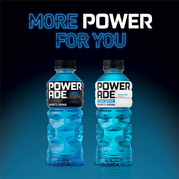 POWERADE Mountain Berry Blast Sports Drink, 20 Fl Oz