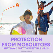 OFF! Clean Feel Travel Size Insect Repellent Aerosol, Fragrance-Free Bug Spray for Lasting Protection from Mosquitoes, 2.5 oz