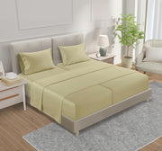 100% Egyptian Cotton Sheets King Size Sheets Set with Fully Elasticated Fitted Sheet & Pillowcase sets, 800 TC Hotel Collection Deep Pocket King Sheet Set, No Pill Soft Breathable Luxury White Bedding