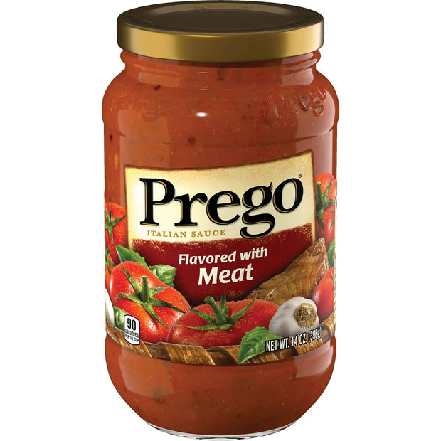 Prego Pasta Sauce, Italian Tomato Sauce with Roasted Garlic & Herbs, 24 Ounce Jar