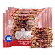 My Cookie Dealer Protein Cookies, Variety Pack (5-Pack, 2.2oz Each) - 15-17g of Protein per Cookie - Individually Wrapped Travel Snacks