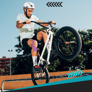 OK TAPE 4 Rolls Kinesiology Tape Precut, Cotton Elastic Athletic Tape Latex Free,20 Strips per Roll 2in x 16ft,Muscle Support,Mixcolor