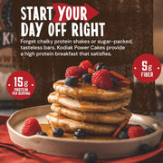 Kodiak Cakes Protein Pancake Power Cakes, Flapjack and Waffle Baking Mix, Buttermilk, 20 Oz, (Pack of 6)