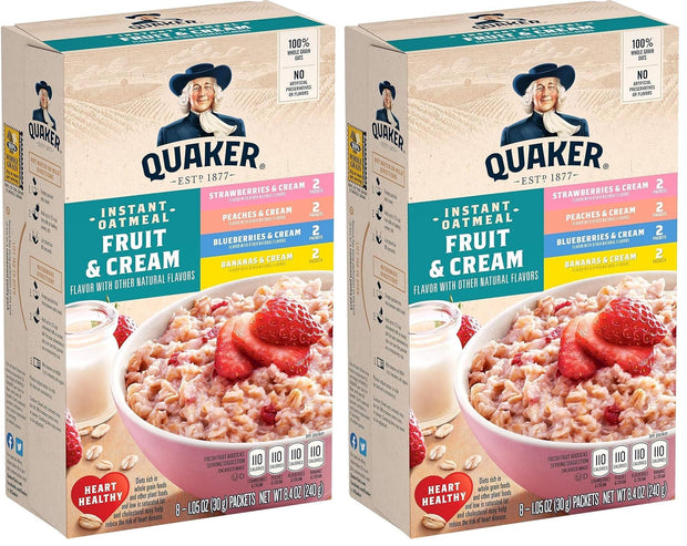 Quaker, Instant Oatmeal, Cinnamon and Spice, 1.51 Ounce (Pack of 10)
