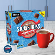 Swiss Miss Milk Chocolate Hot Cocoa, Single-Serve Keurig K-Cup Pods, Hot Chocolate, 44 Count