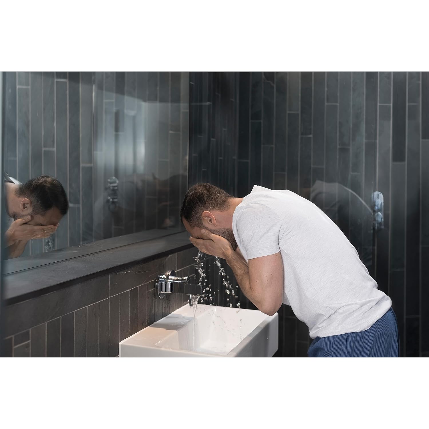 DOVE MEN + CARE Face Wash Hydrate Plus, 5 Fl Oz