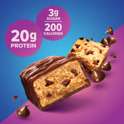 Pure Protein Bars, High Protein, Nutritious Snacks to Support Energy, Low Sugar, Gluten Free, Chewy Chocolate Chip, Pack of 36