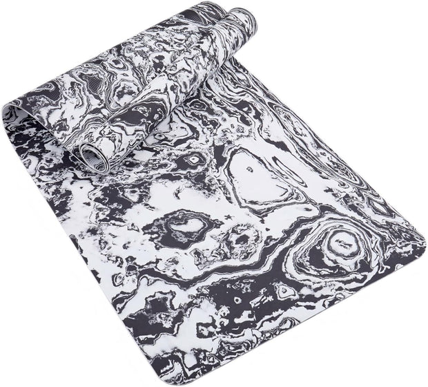 Non-Slip TPE Yoga Mat for Women & Men, 72"x24" Extra-Long Pilates Mats for Hot Yoga, HIIT, Floor Workouts, Lightweight Fitness Mat with Dual Grip