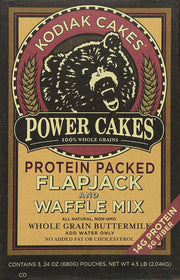 Kodiak Cakes Power Cakes Variety Pack - Protein Pancake Mix Just Add Water - 100% Whole Grain Flapjack and Protein Waffle Mix - Buttermilk (2, 20oz) and Chocolate Chip (1, 18oz) Pancake Mix Bulk