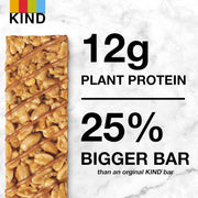 KIND PROTEIN Healthy Snack Bar, Crunchy Peanut Butter, 12g Plant Protein, Gluten Free Snack Bars, 1.76 OZ, (30 Count)