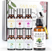 SAVILAND Cuticle Oil with Essential Oil - Nail Oil for Growth Strength Scented Essential Oils for Nails, Diffuser, Humidifiers, Skin Care, Massage, Laundry, DIY Candle, Soap Making for Women