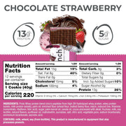 Power Crunch Protein Wafer Bars, High Protein Snacks with Delicious Taste, Chocolate Strawberry, 1.4 Ounce (12 Count)