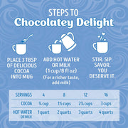 Swiss Miss Hot Cocoa Drink Mix, Milk Chocolate with Marshmallows, 37.18 oz Easy-Grip Canister